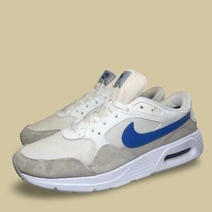 Nike Air Max SC CW4555-101 White Blue Men's Size 12 Running Shoes